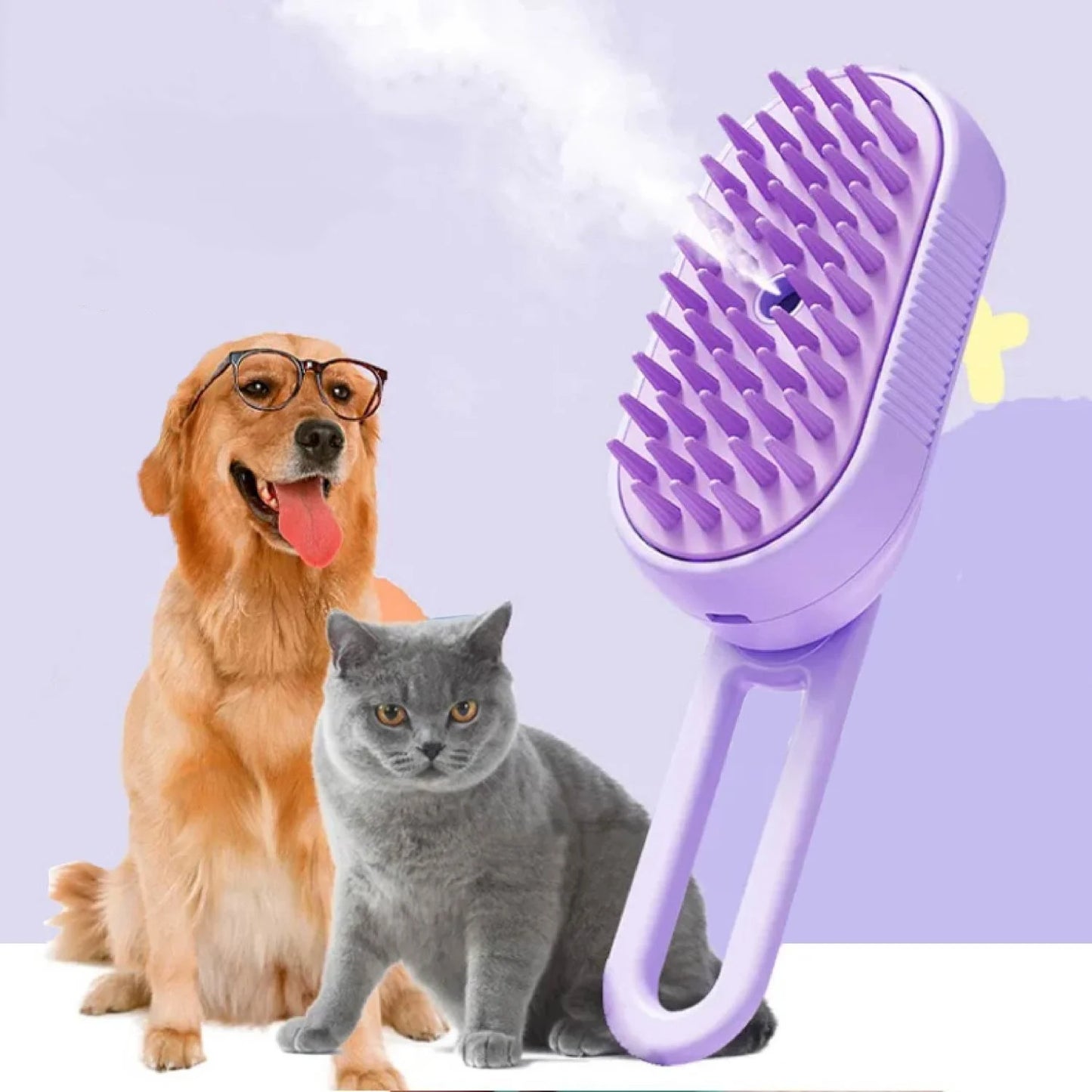 PET SPRAY BRUSH-RECHARGABLE