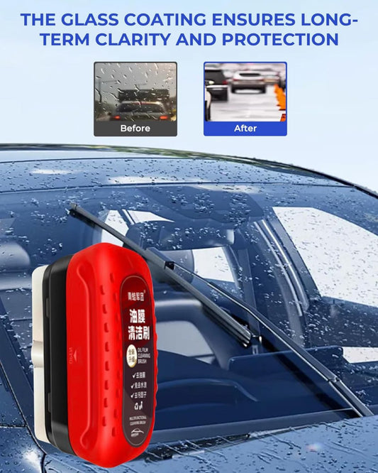 Car Glass oil cleaner