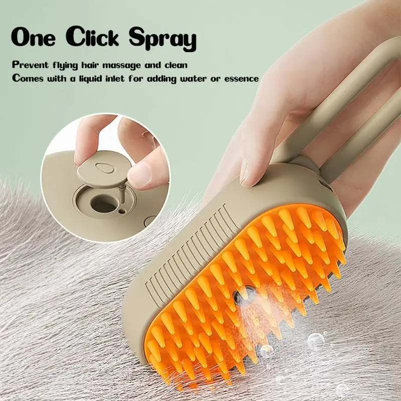 PET SPRAY BRUSH-RECHARGABLE